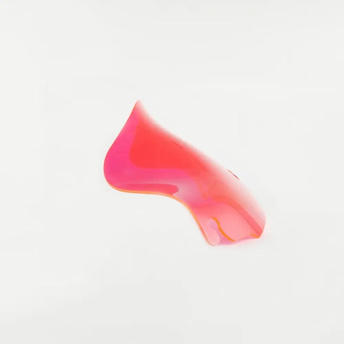 【業販専用商品】カラー フレア ウインドシールド 6.5インチ ピンクアイス