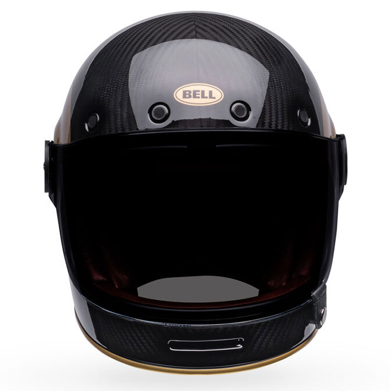ベル■ ブリット カーボン フルフェイスヘルメット TT グロスブラック/ゴールド BELL Helmets