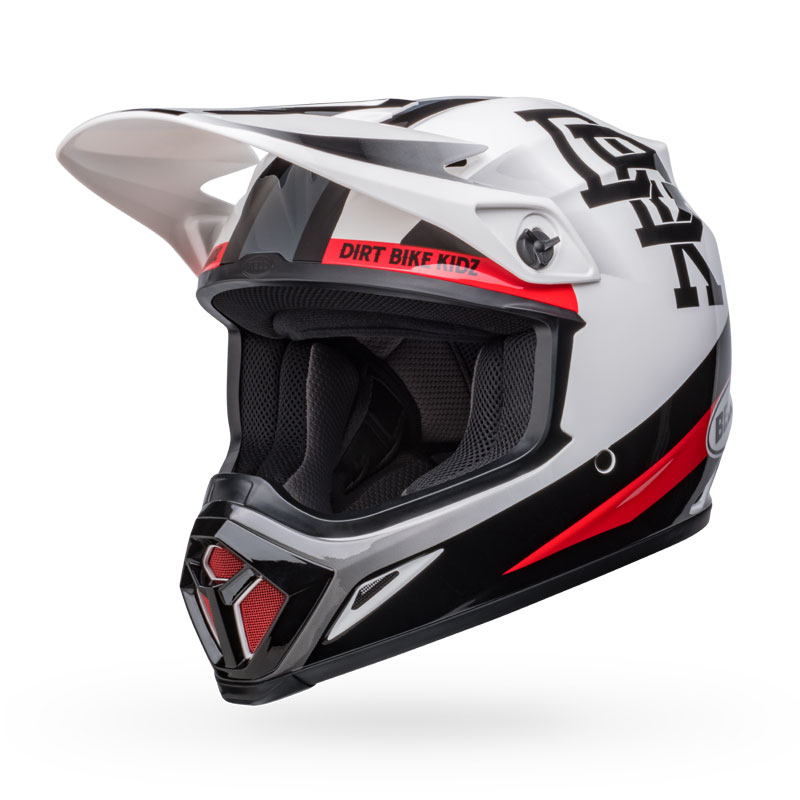 ベル■ MX-9 MIPS オフロードヘルメット トゥイッチ DBK グロス ホワイト/ブラック BELL Helmets