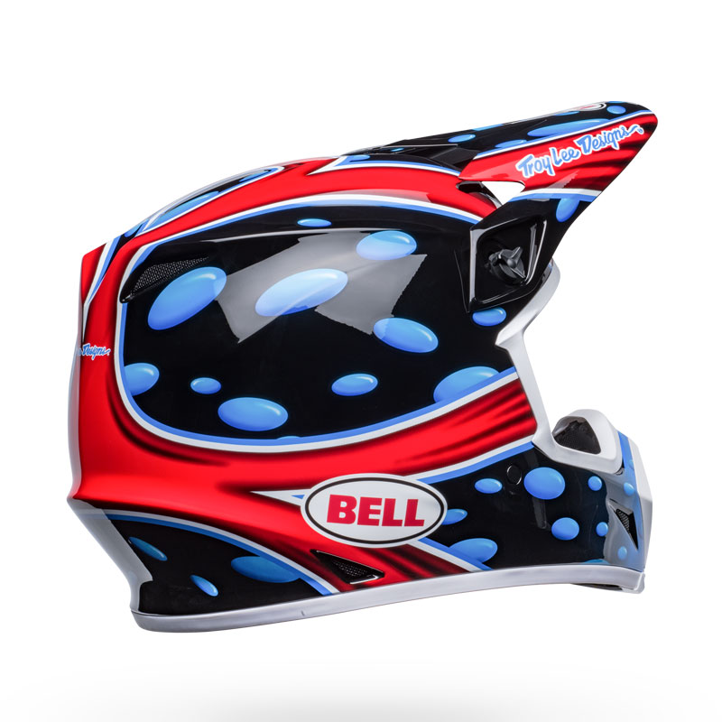 ベル■ MX-9 MIPS オフロードヘルメット マクグラス レプリカ 23 グロス ブラック/レッド BELL Helmets