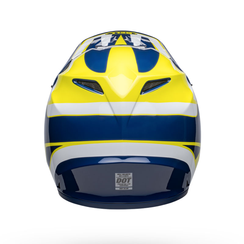 ベル■ MX-9 MIPS オフロードヘルメット スパーク グロス ブルー/イエロー BELL Helmets