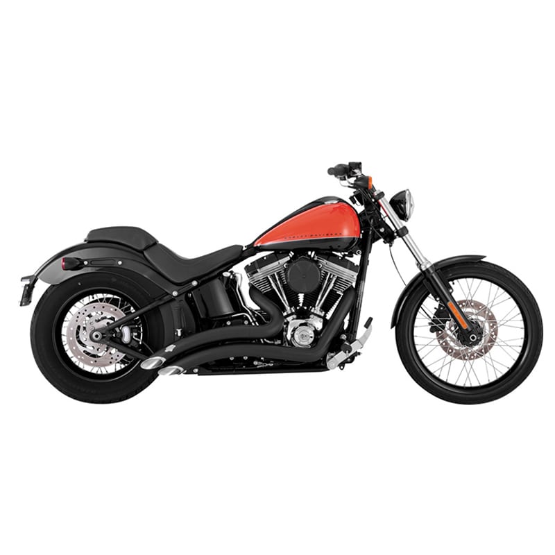 PCX高性能触媒搭載】 ビッグラディウス 2in2 フルエキゾーストマフラー ブラック Vance&Hines Big Radius 2-into-2  Full exhaust muffler black / パインバレー