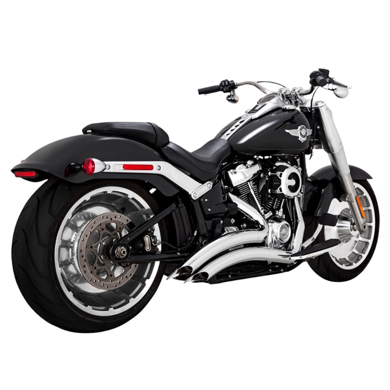 PCX高性能触媒搭載】 ビッグラディウス 2in2 フルエキゾーストマフラー クローム Vance&Hines Big Radius 2-into-2  Full exhaust muffler chrome / パインバレー