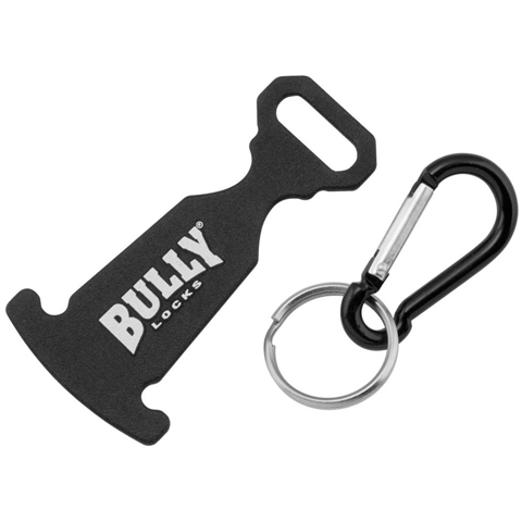 Bully Locks■ブーリィロック セキュリティ ヘルメットロック エクステンダー 約3.8センチ ブラック Helmet Lock Extender [132259]