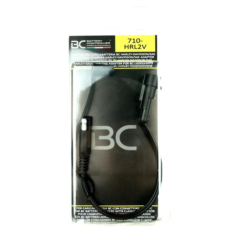 BCバッテリーコントローラー■BC バッテリーチャージャー用 ハーレーダビッドソンSAEカプラー変換アダプター[BC-710-HRL2V]