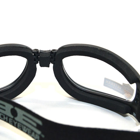 EPOCH■エポック フォールディング ゴーグル ブラック/クリアレンズ Epoch Folding Goggle Black w/Clear Lens [EEFGBKC][EP0014]