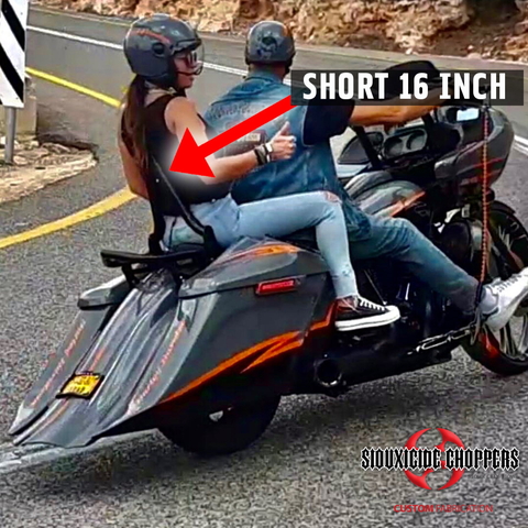 スーサイドチョッパーズ デタッチャブルシーシーバー 16インチ クローム Pad無し 09年以降ツーリング Siouxicide Choppers Excalibur Detachable Sissybar Backrest Exclbr 16 150 Ch パインバレー