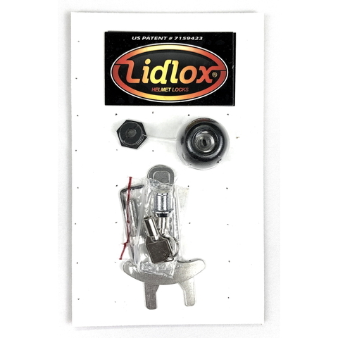 Lidlox■スマートヘルメットロック　リッドロックス HONDA ゴールドウイング GL1800専用　バーエンドヘルメットロック/マットブラック [Lid-1021-B]