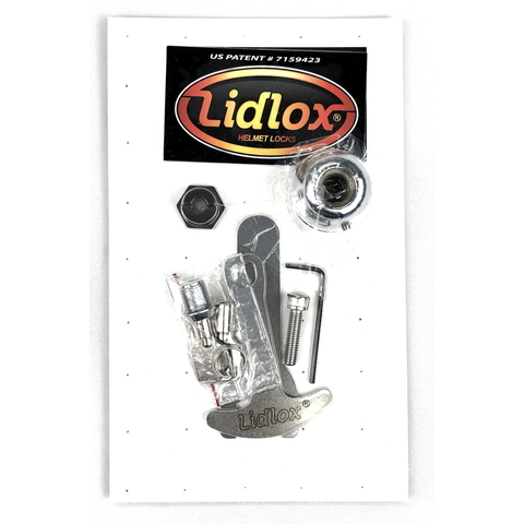 Lidlox■スマートヘルメットロック　リッドロックス HONDA ゴールドウイング GL1800専用　バーエンドヘルメットロック/クローム [Lid-1021-C]