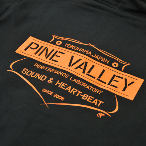 パインバレー■Pine Valley×G★コラボパーカー/ブラック  [PV-SAPK-2020]