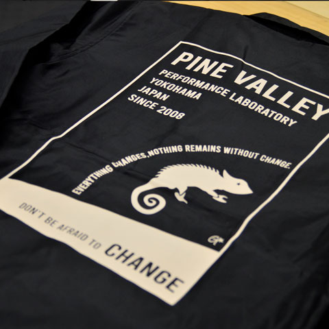 パインバレー■Pine Valley×G★コラボコーチジャケット/ブラック [PV-SACJ-2020AW]