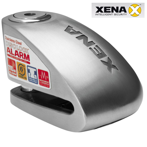 ゼナ■ディスクロック アラーム XENA XX-6 Series Disc-Lock Alarm Stainless Steel Body [XX6-SS][100103]