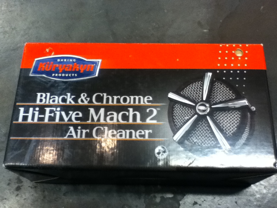 Kuryakyn HI-FIVE MACH 2 air cleaner 【9535】 | パインバレー