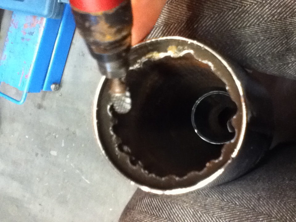 マフラーの芯抜いちゃいました パインバレー