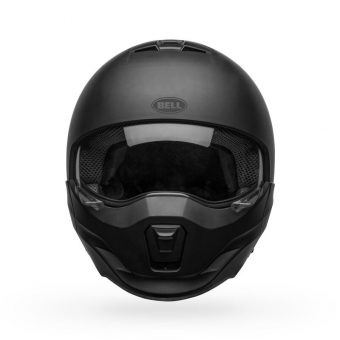 bell-broozer-modular-street-motorcycle-helmet-matte-black-front