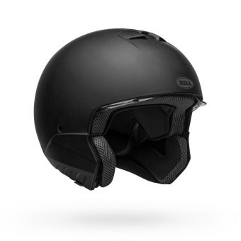 bell-broozer-modular-street-motorcycle-helmet-matte-black-no-chin-bar-front-right