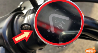 【イナッキー】『BEELINE moto・矢印ナビ』専用保護シートを貼るだけで 耐久性&視認性 アップ！？