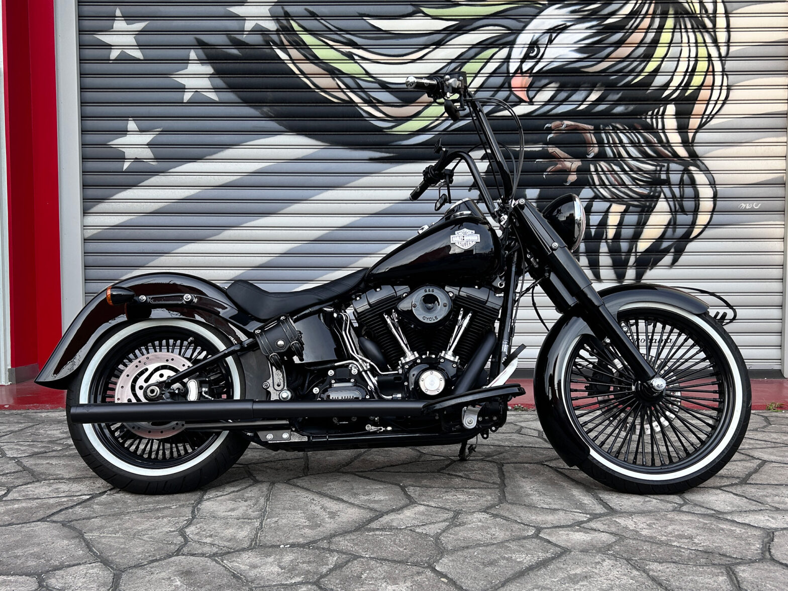 【SOLD】【横浜】2012年 FLS ソフテイルスリム（ビビッドブラック）