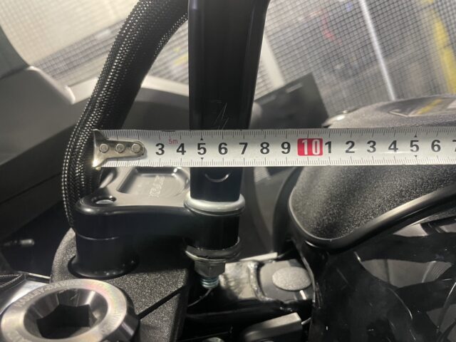 プルバックプレートの取り付け後