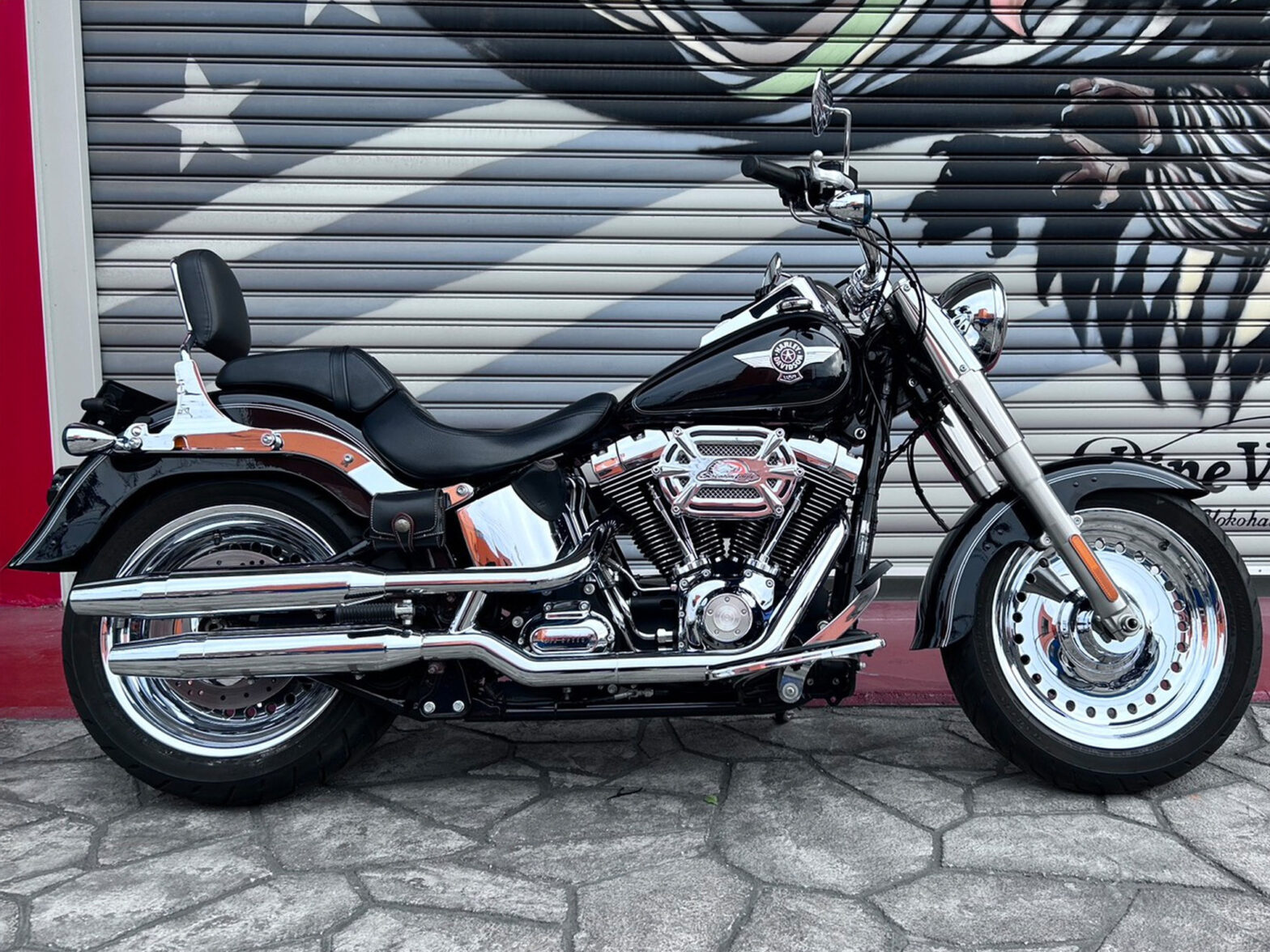 【横浜】2015年 FLSTF ファットボーイ（ビビッドブラック）