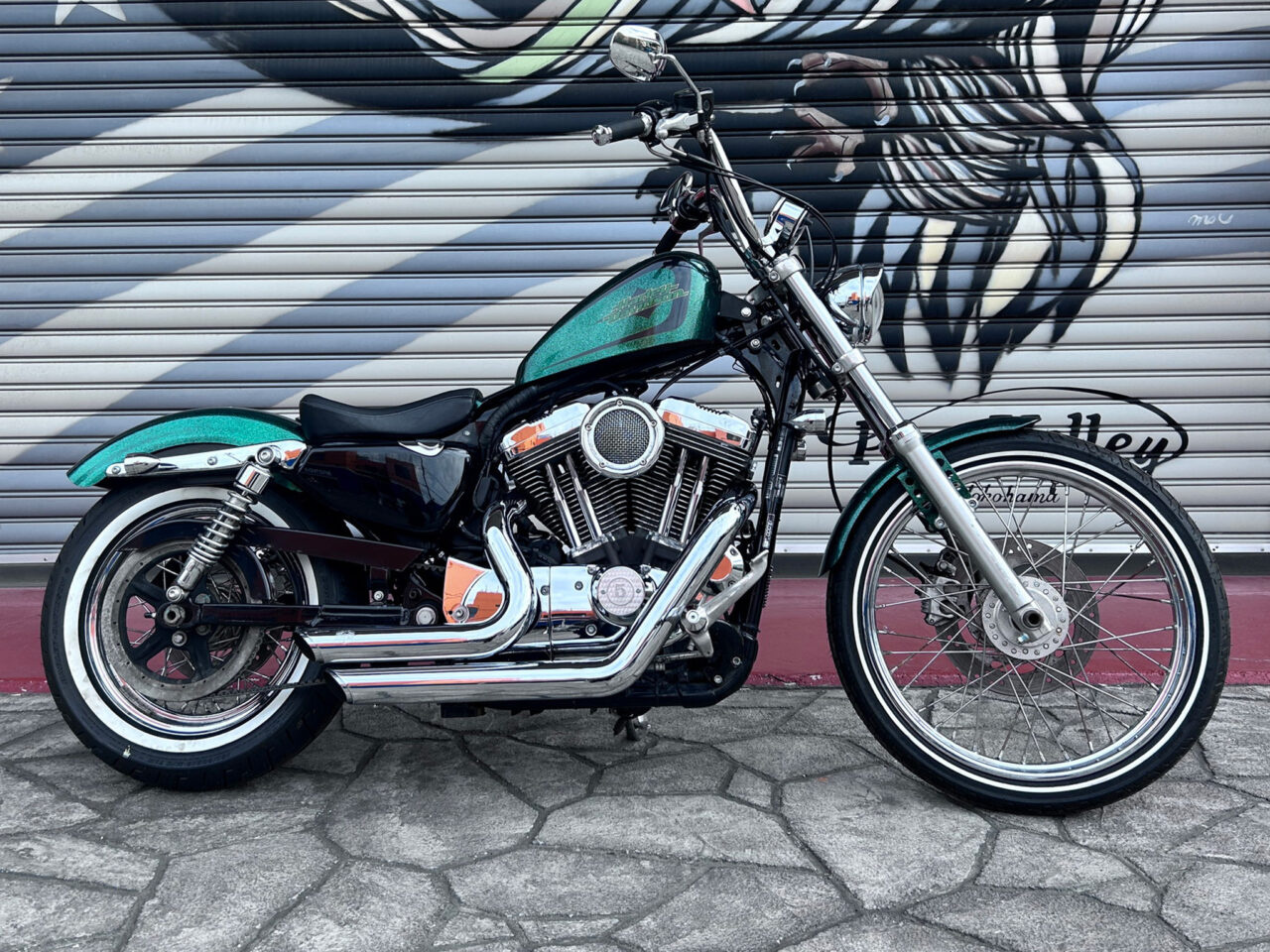 【SOLD】【横浜】2013年 XL1200V セブンティーツー(HCラッキーグリーンフレーク)
