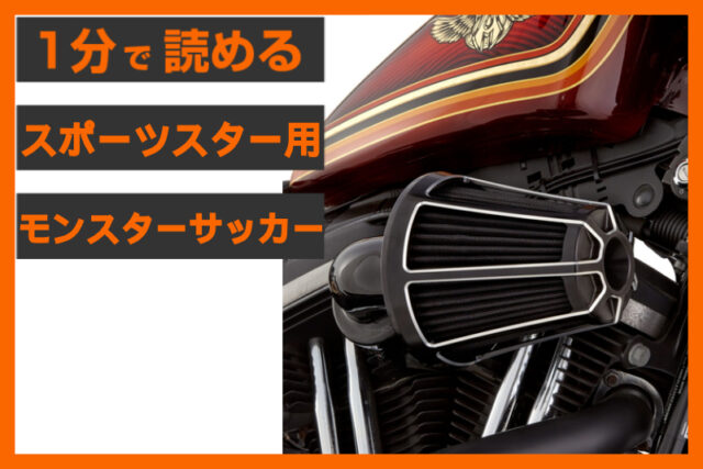 【吸気効率×造形美】＜アレンネス＞「モンスターサッカー べベル」