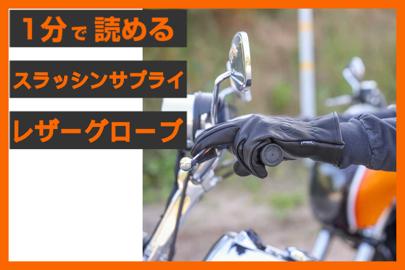 【育てる楽しみ】<スラッシンサプライ>「ローパー レザーグローブ」