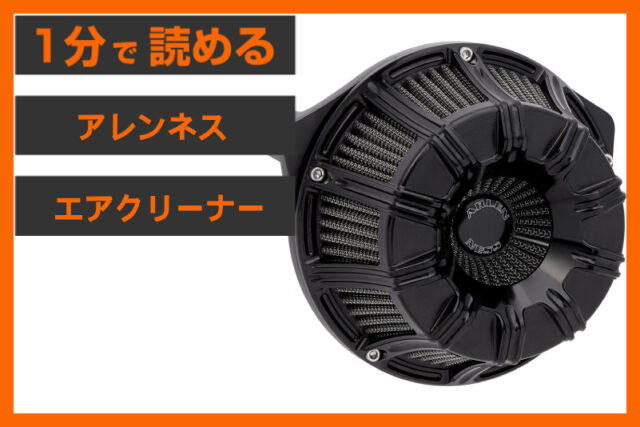 【圧倒的な存在感】＜アレンネス＞「10ゲージ エアクリーナー」