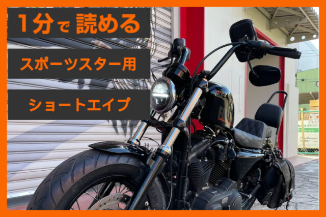 【極上のポジション】＜パインバレー＞「ショートエイプ・ハンドルバー」